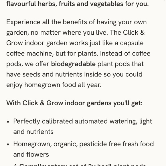 Click & Grow Smart Garden - Picture 6 of 6